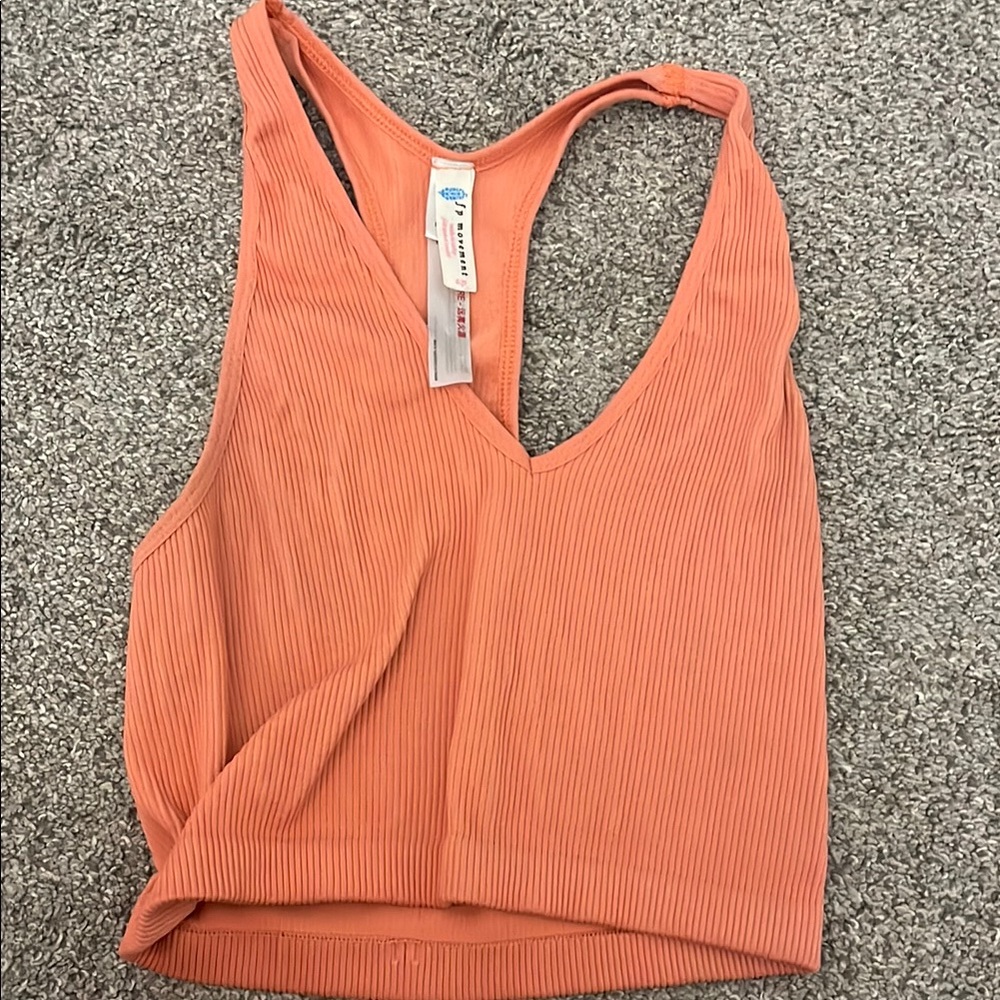 FP Movement by Free People Orange Tank Top